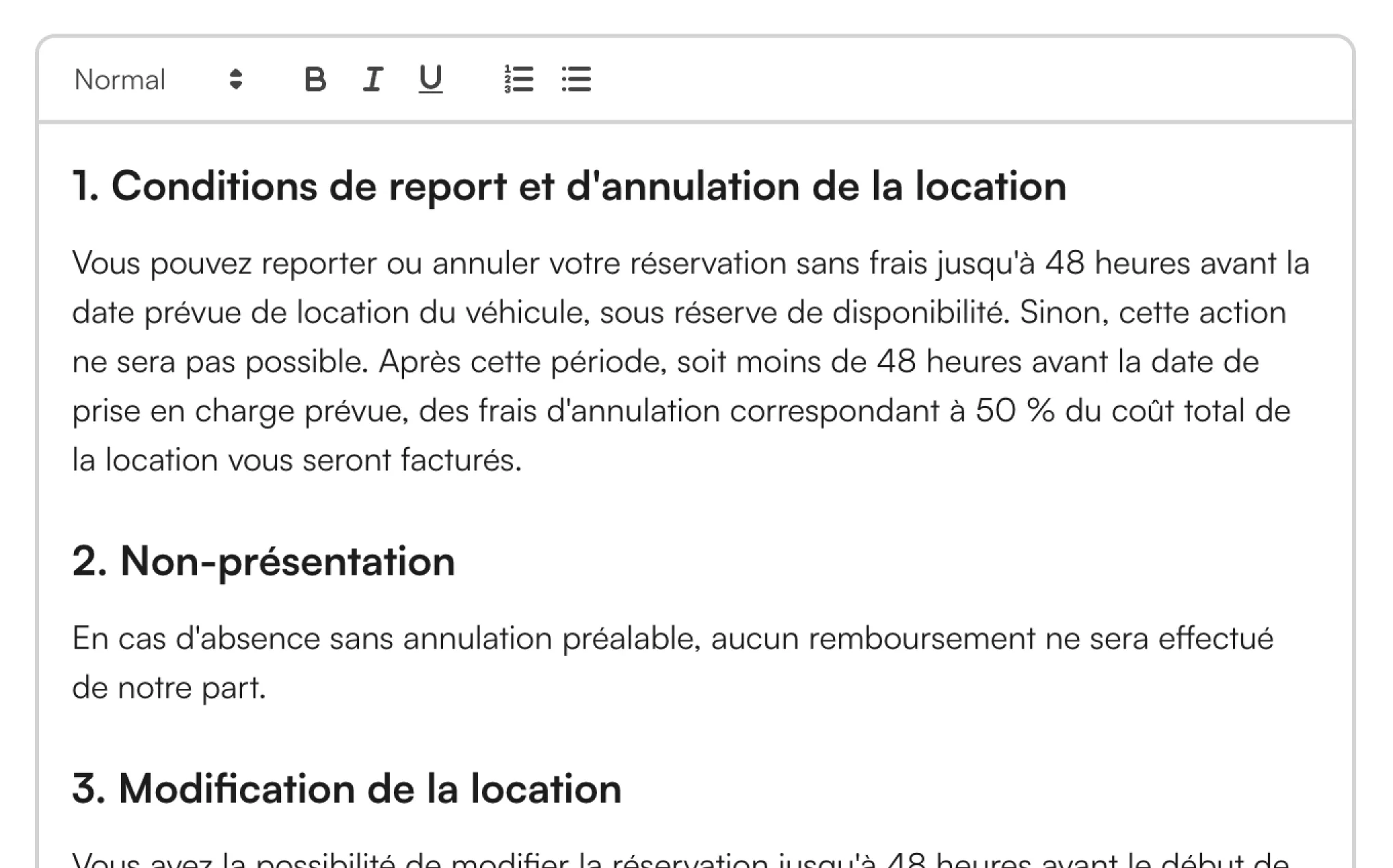 Définissez vos propres règles